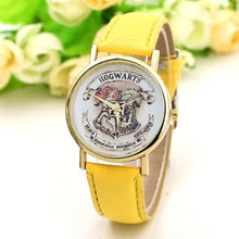 Load image into Gallery viewer, Ho Harry Potter watch fashion watch leather brand watch casual hot sale wear quartz watch for men and women erkek kol saati